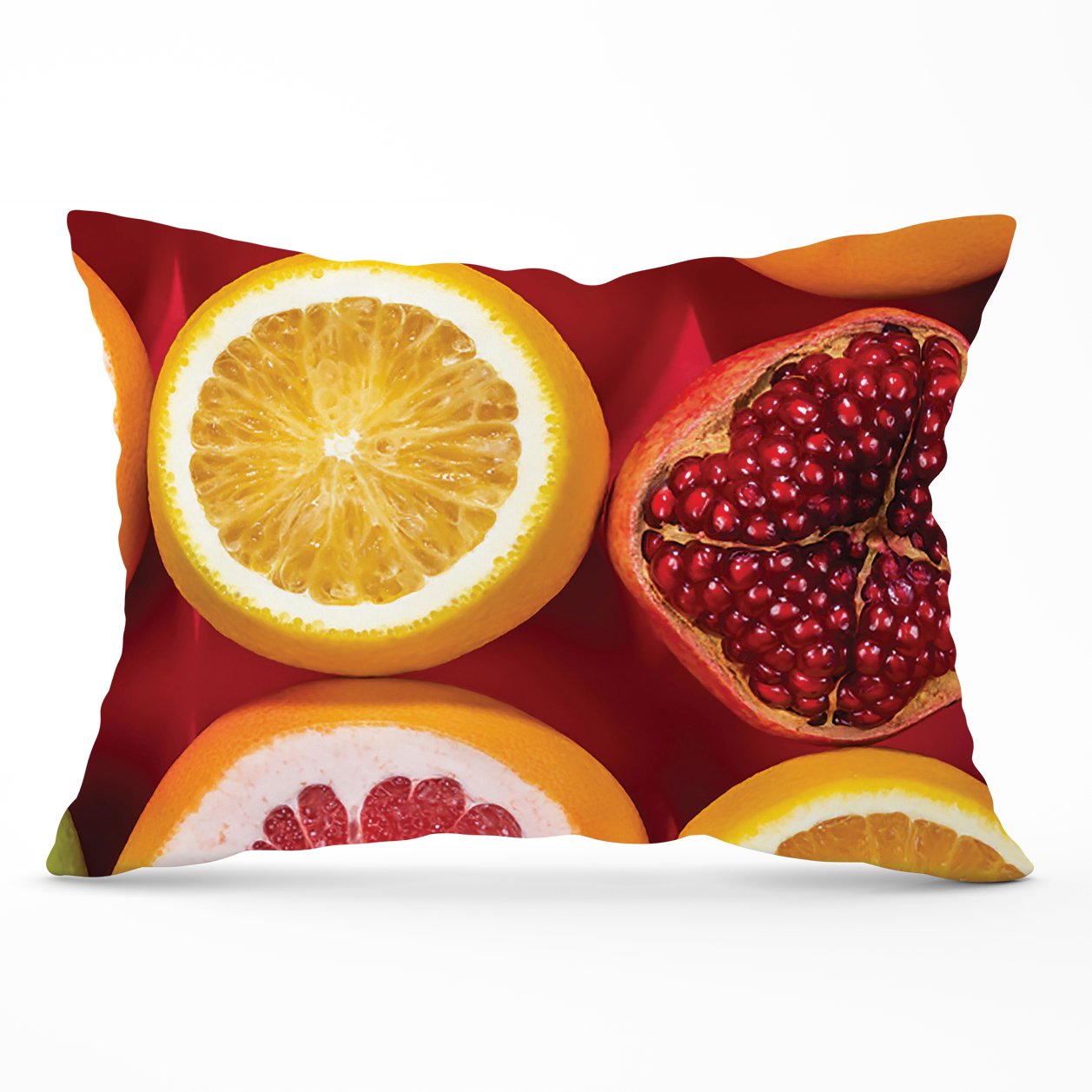 Citrus And Pomegranate Cushions