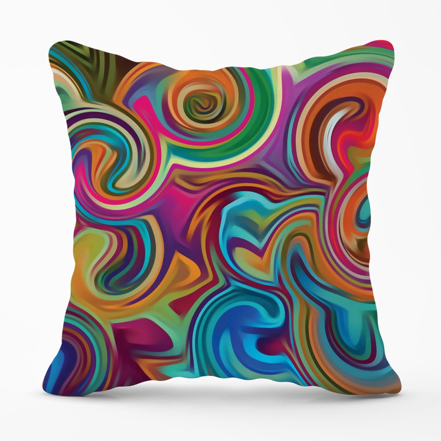 Colourful Wave Pattern Cushions