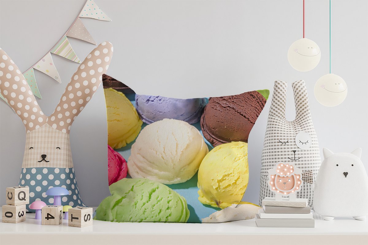 Ice Cream Scoops Cushions