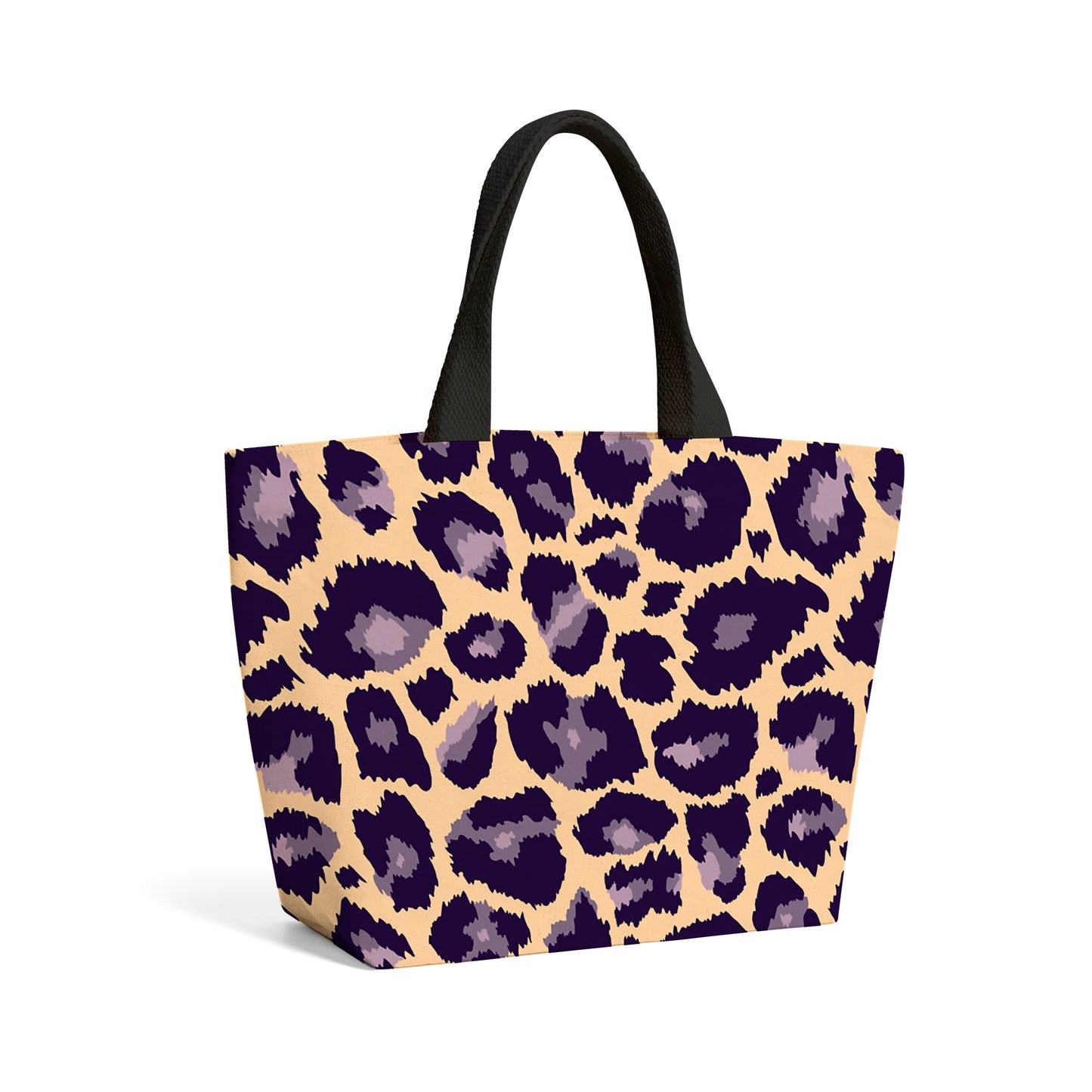 Leopard Print Beach Shopper Tote Bag