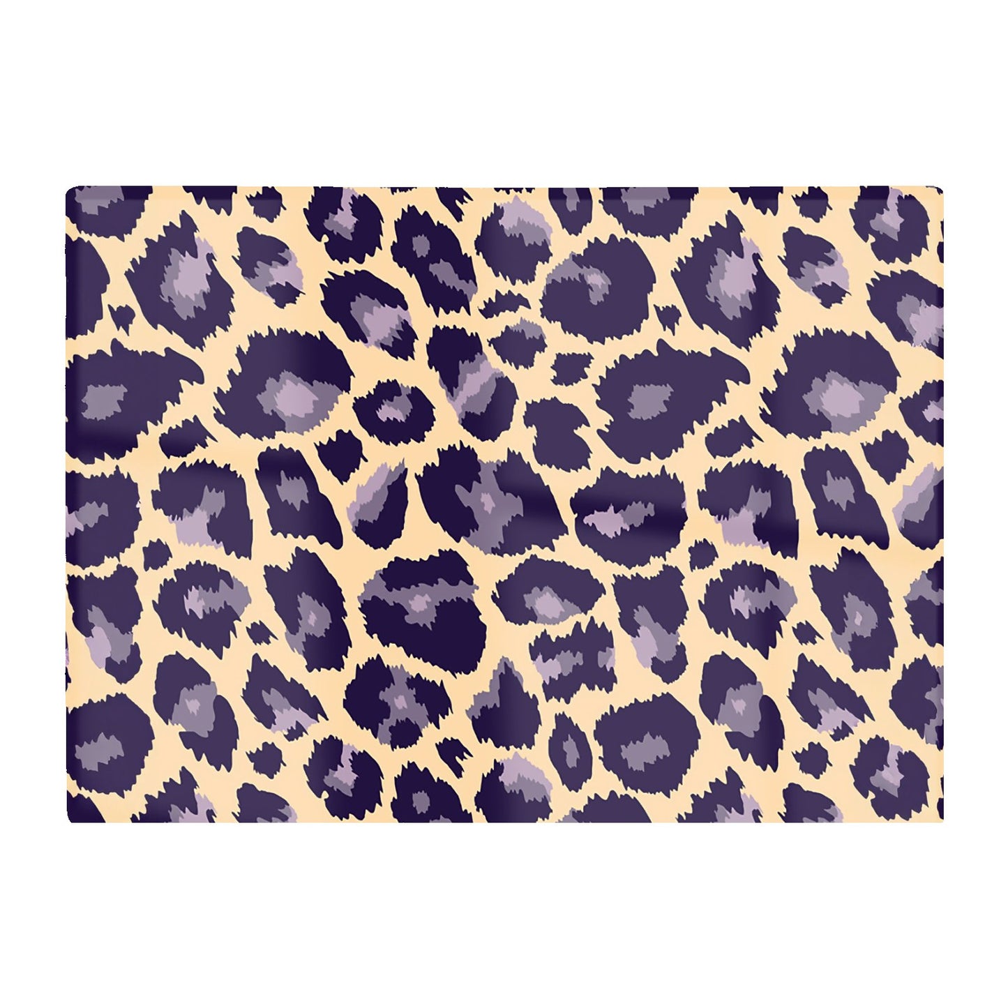 Leopard Print Glass Chopping Board