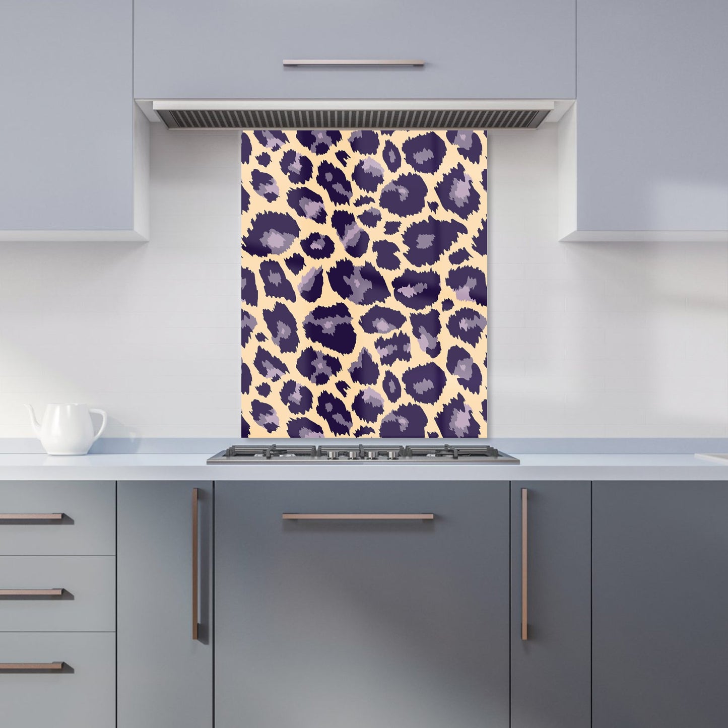 Leopard Print Kitchen Splashback