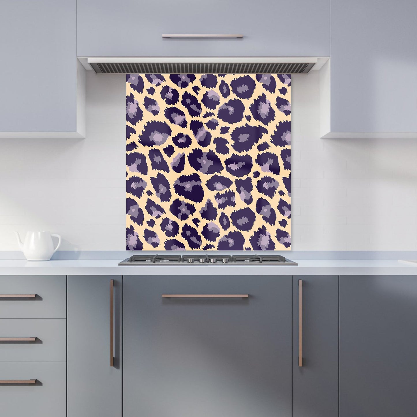Leopard Print Kitchen Splashback