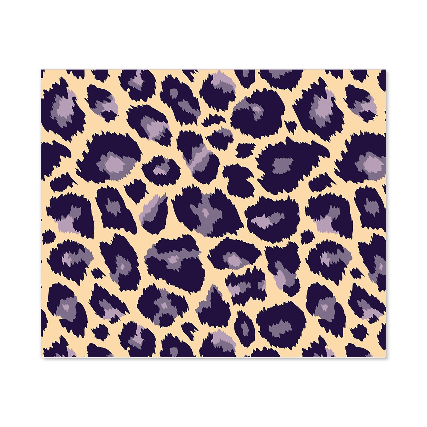 Leopard Print Kitchen Splashback