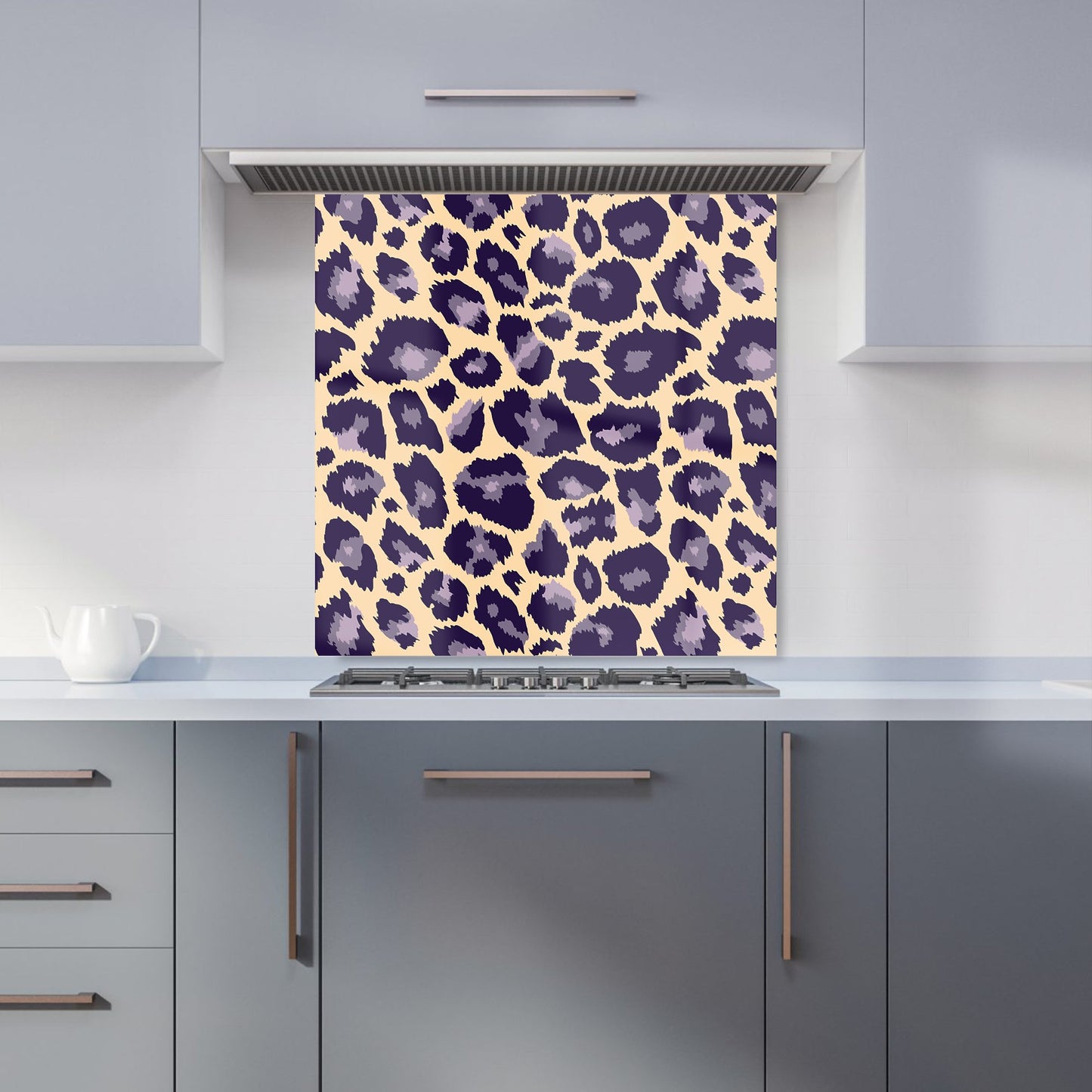 Leopard Print Kitchen Splashback