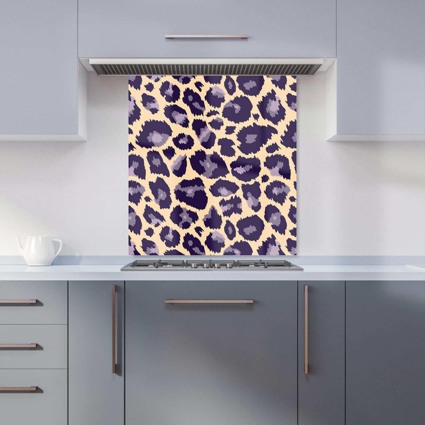 Leopard Print Kitchen Splashback