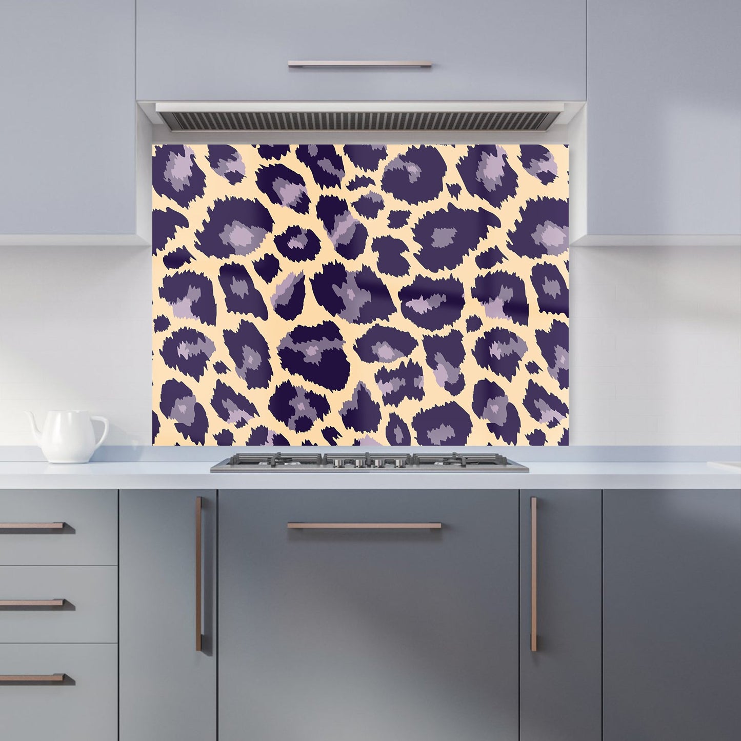 Leopard Print Kitchen Splashback