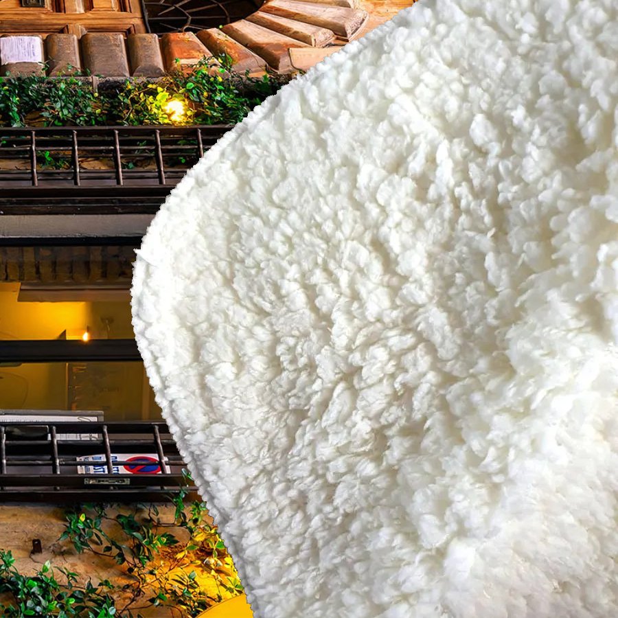 Cozy Rome Street Sherpa Blanket