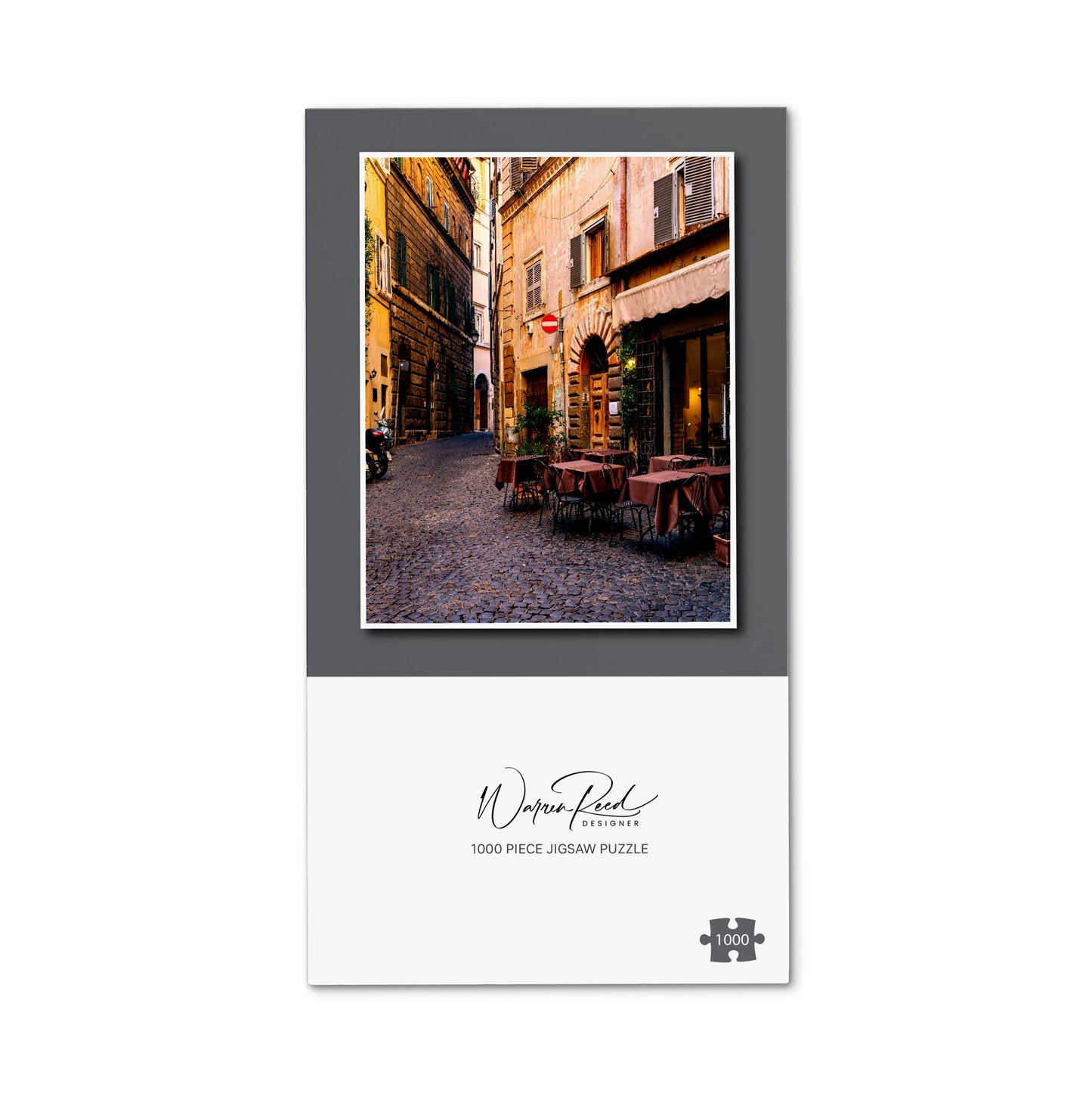 Cozy Rome Street Jigsaw Puzzle