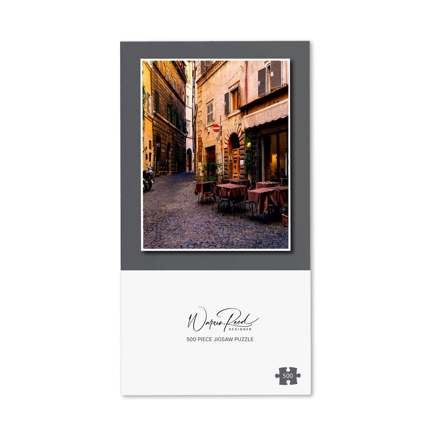 Cozy Rome Street Jigsaw Puzzle