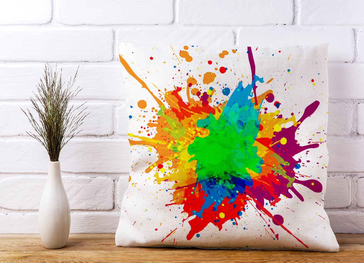 Paint Splash! Cushions