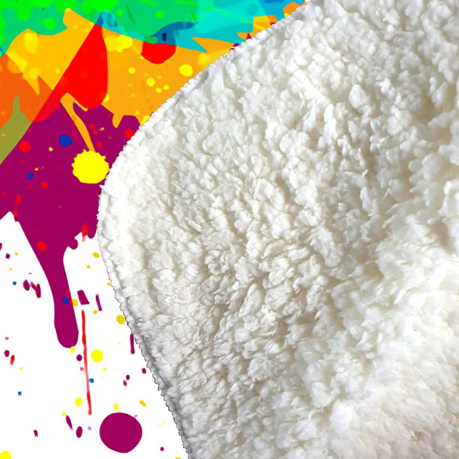 Paint Splash! Sherpa Blanket