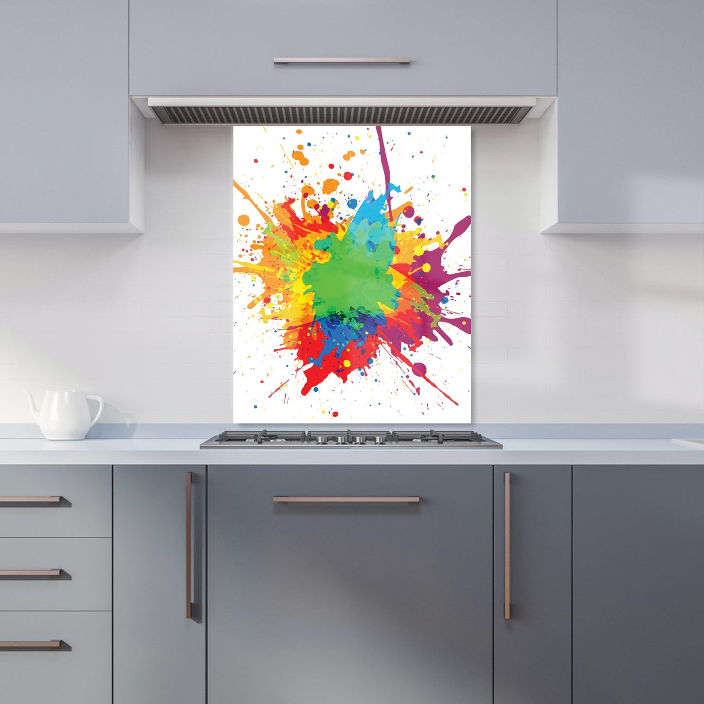 Paint Splash! Kitchen Splashback