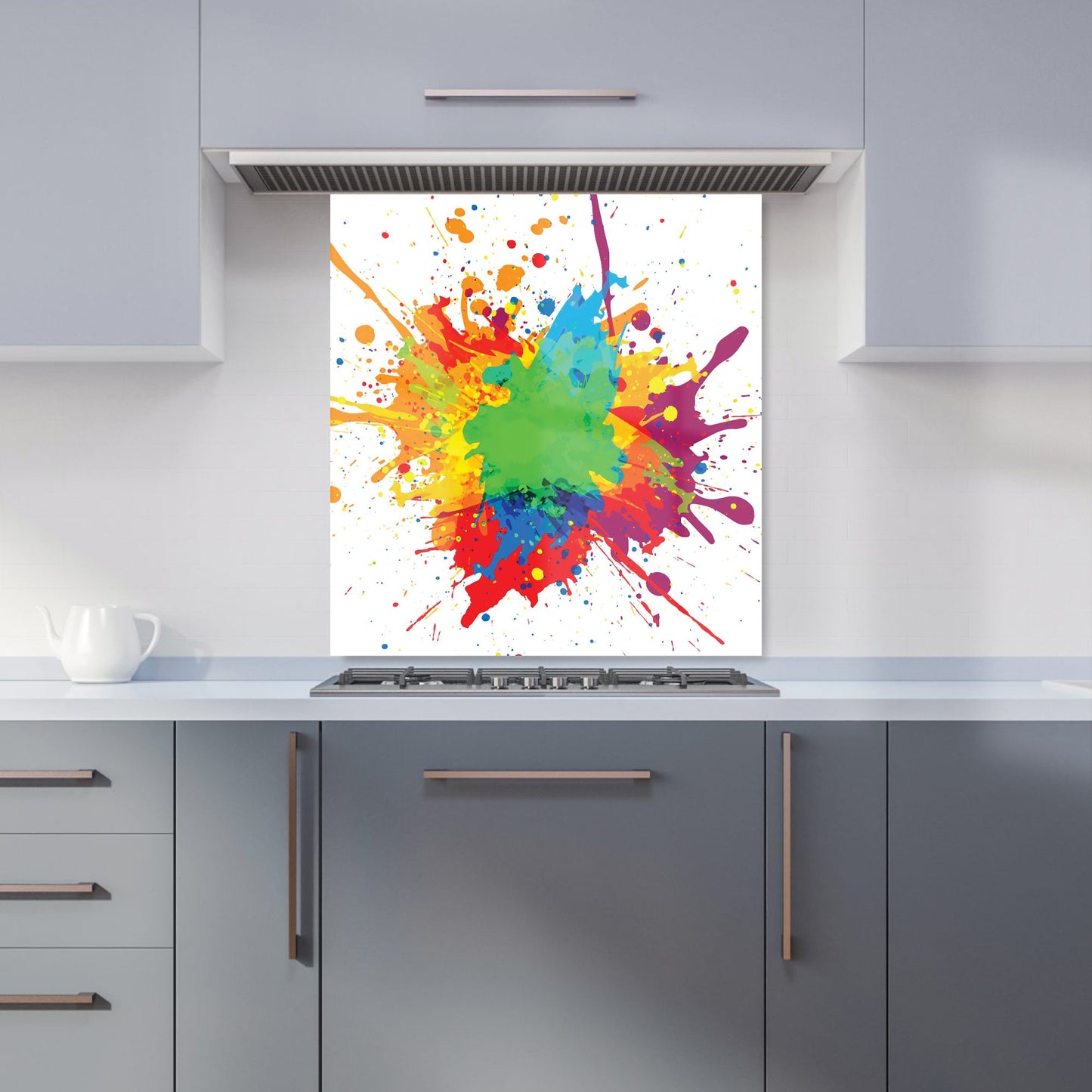 Paint Splash! Kitchen Splashback