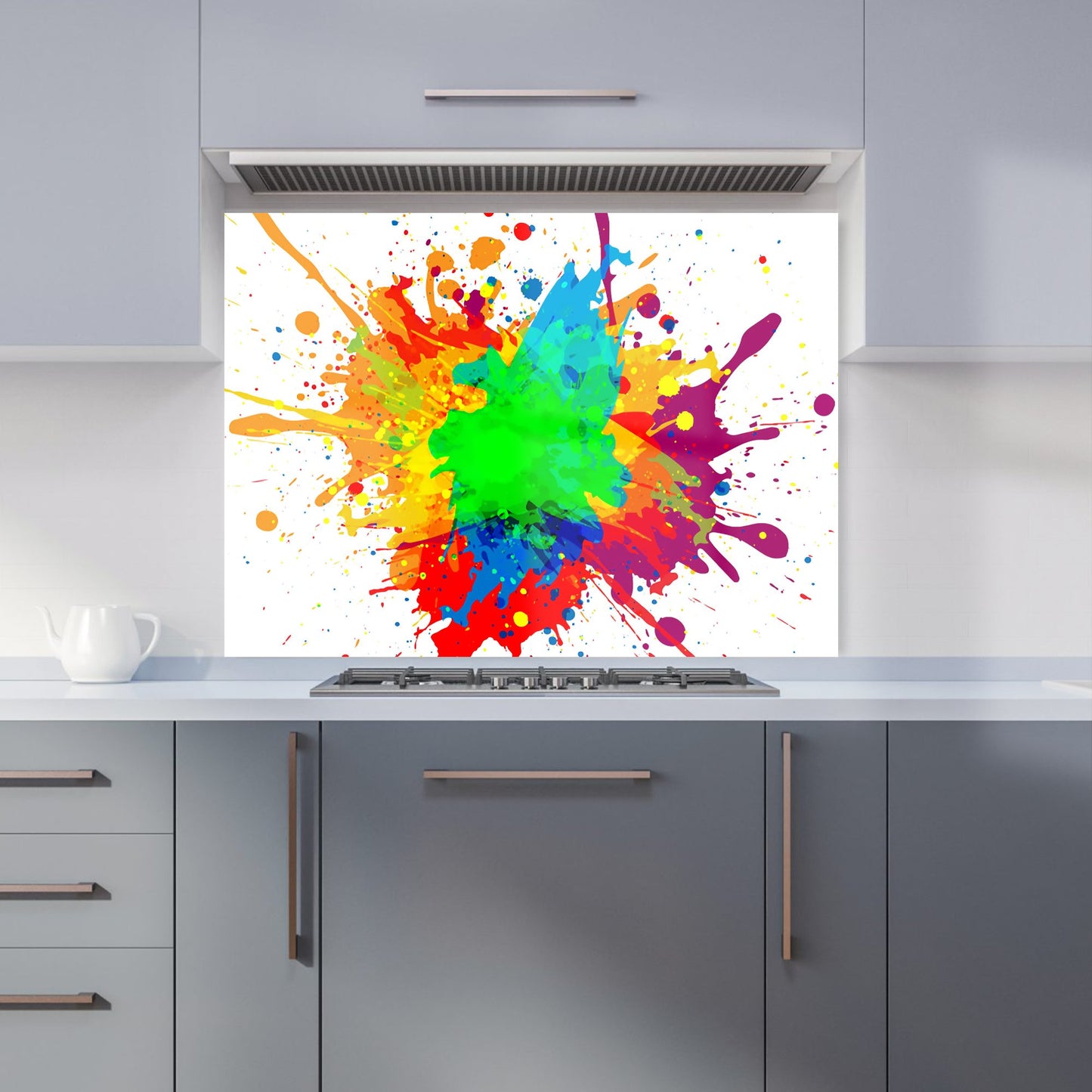 Paint Splash! Kitchen Splashback