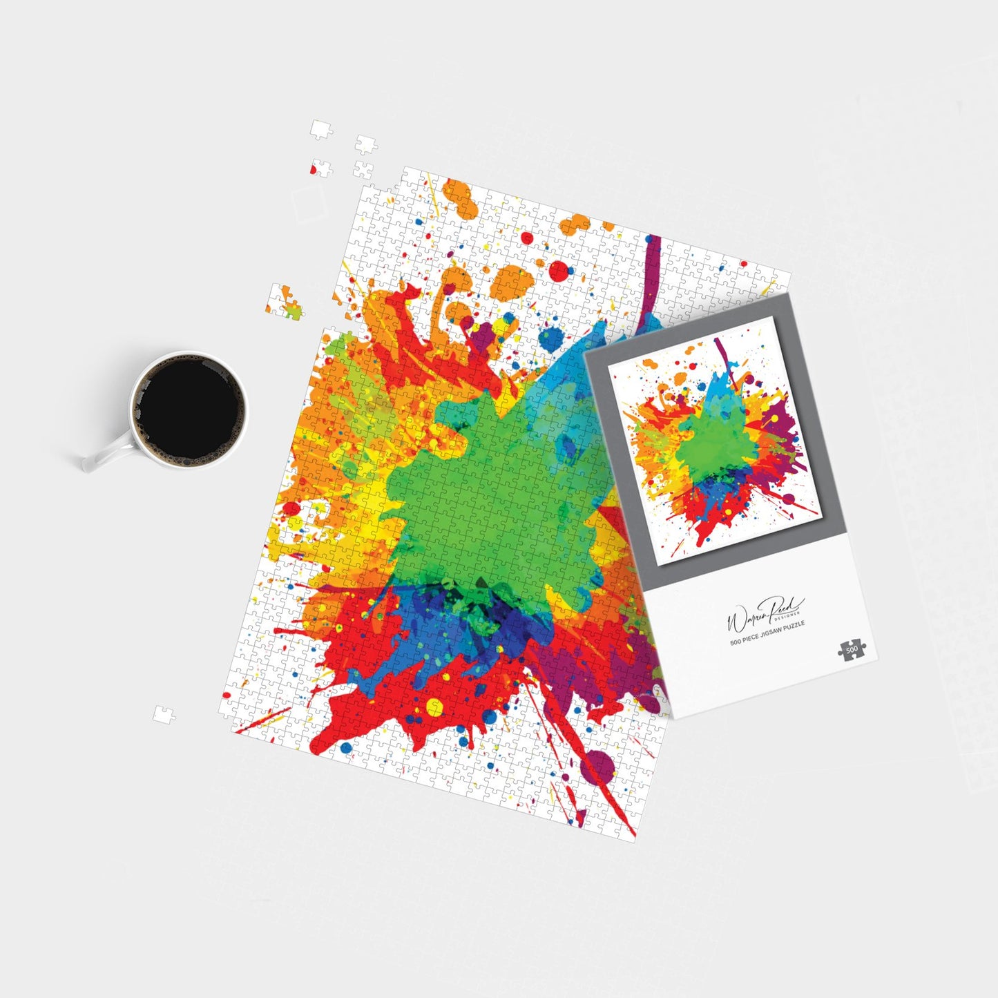 Paint Splash! Jigsaw Puzzle