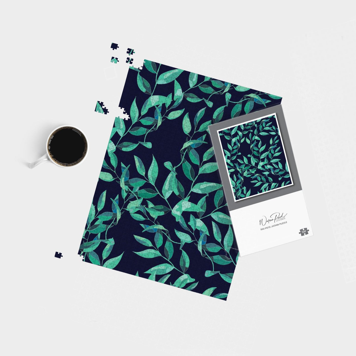 Delicate Green Foliage Jigsaw Puzzle