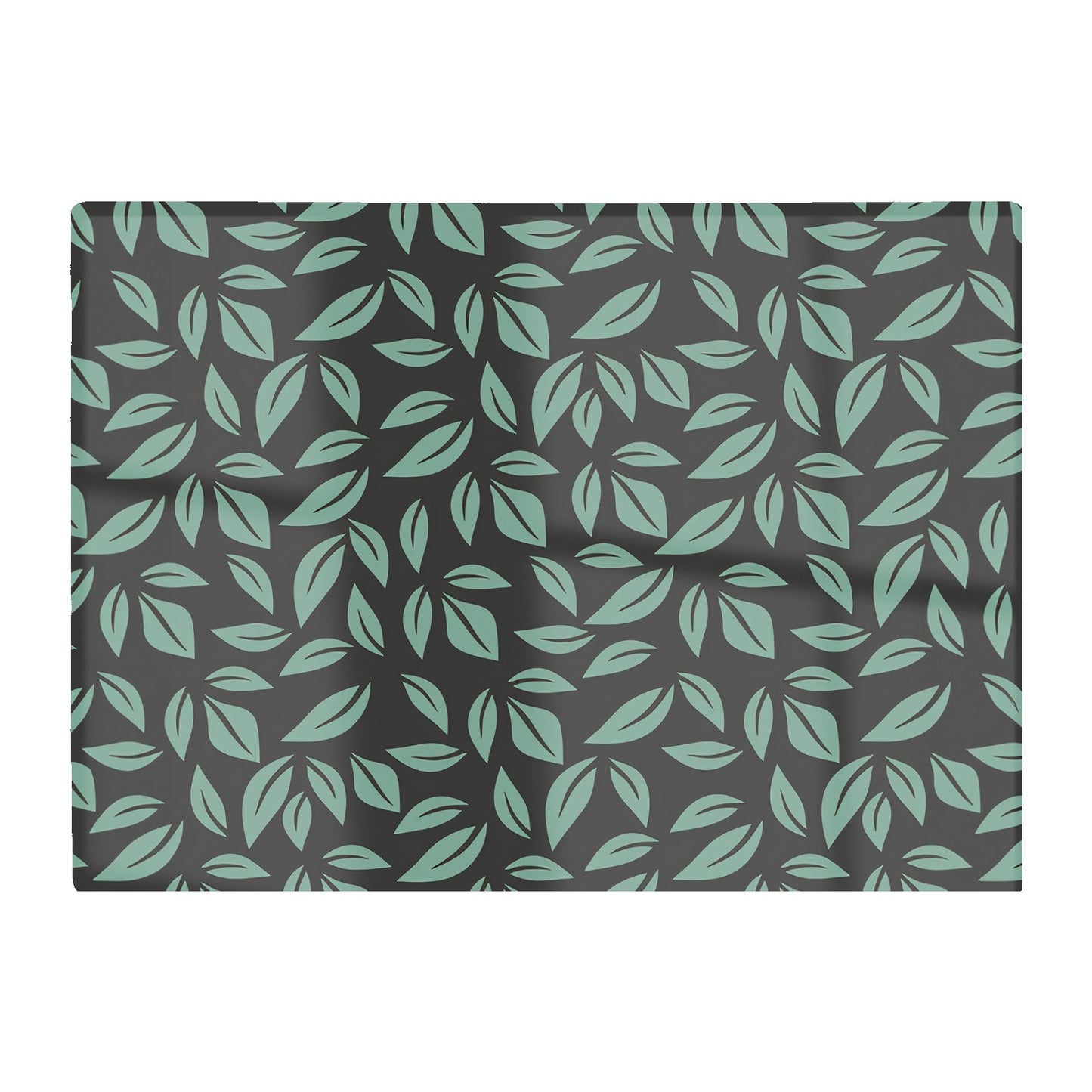 Delicate Leaf Glass Chopping Board