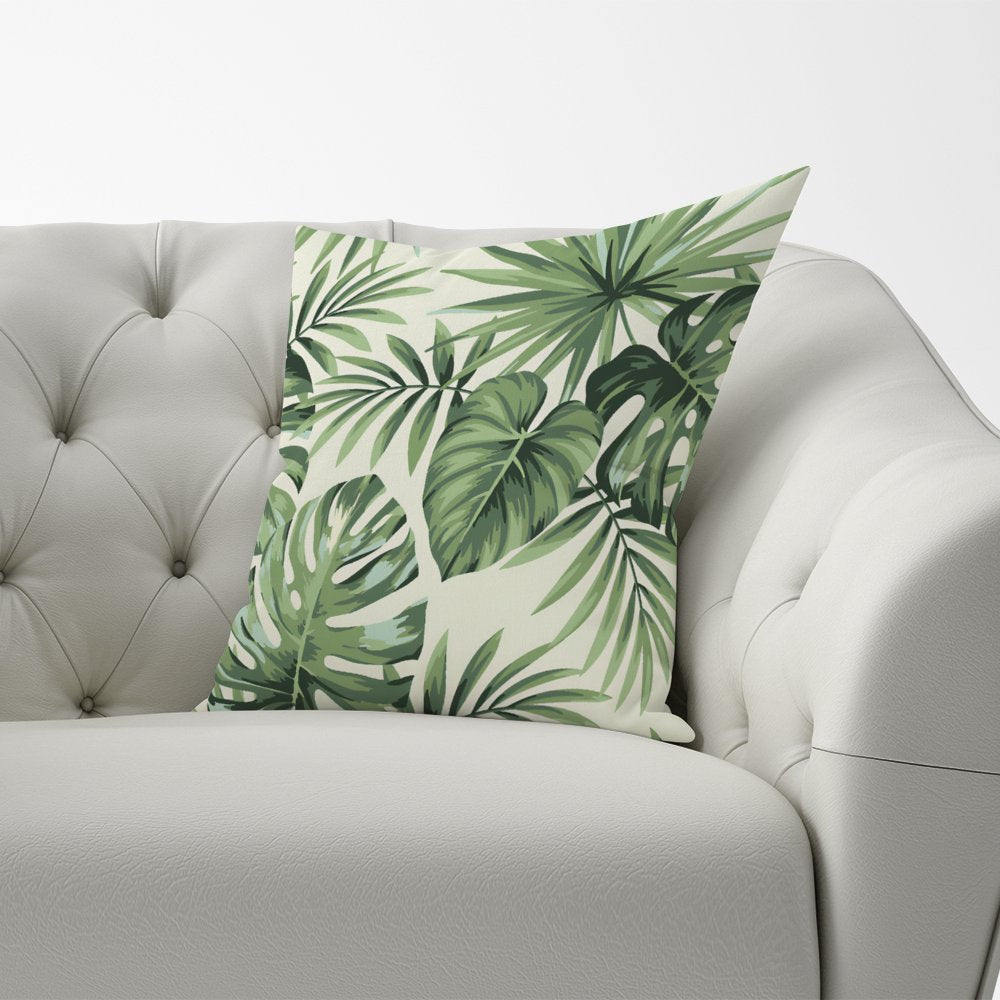 Exotic Palm Leaves Cushions