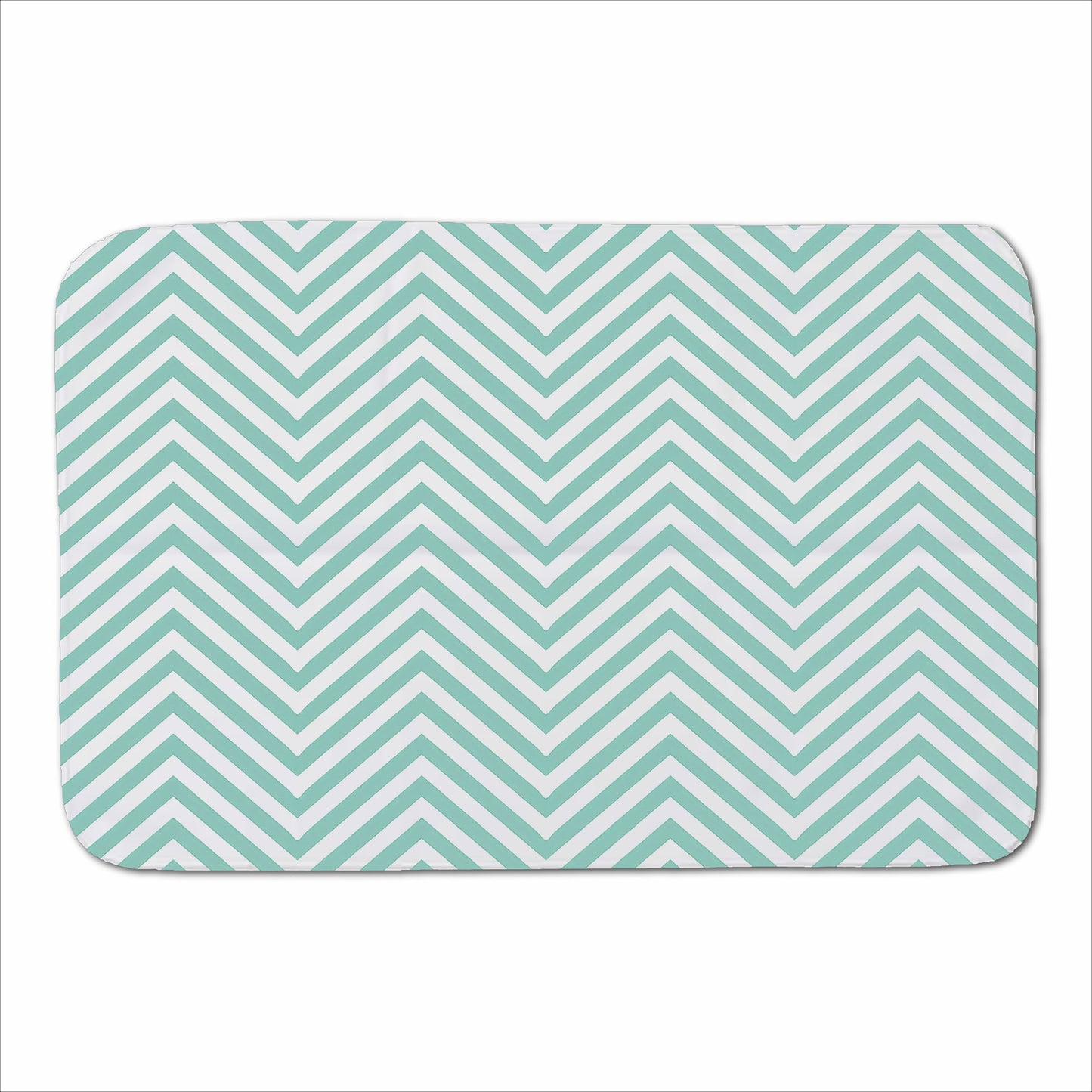 Geometric Chevron Pattern Sherpa Blanket