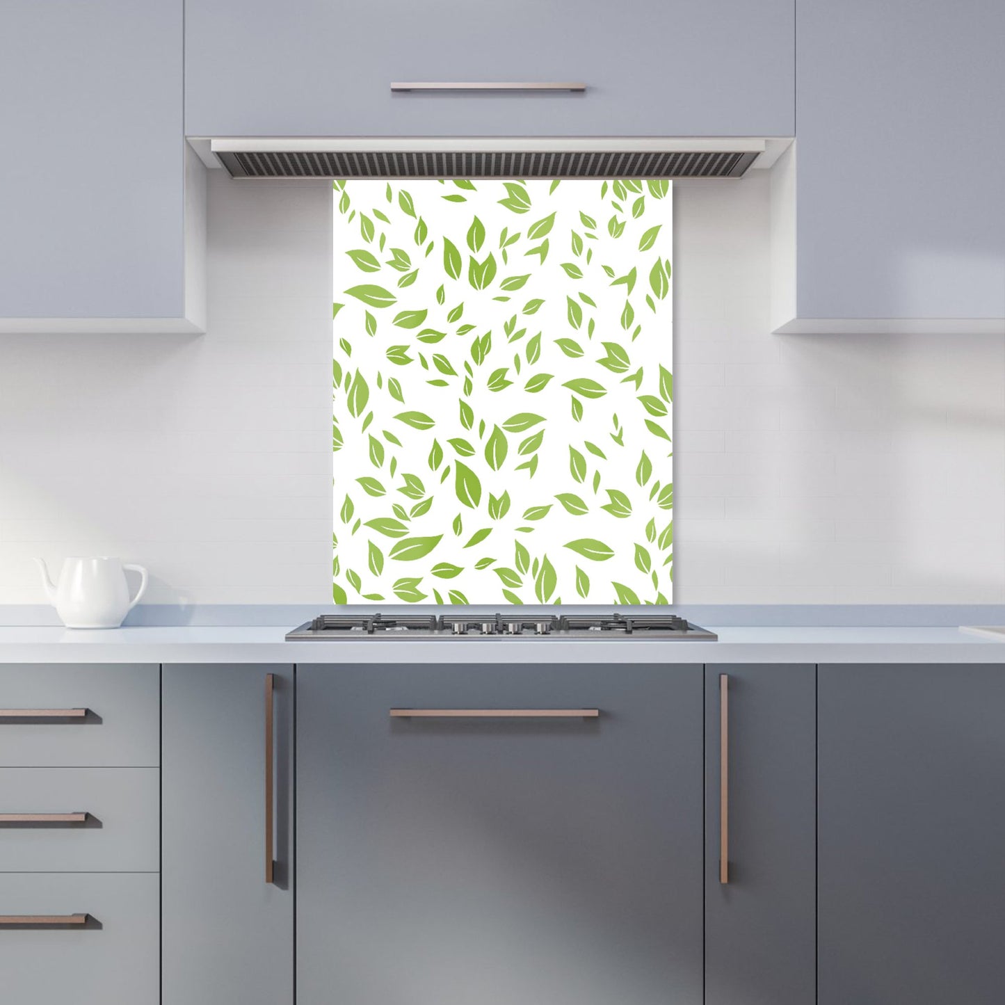 Green Leaves Kitchen Splashback