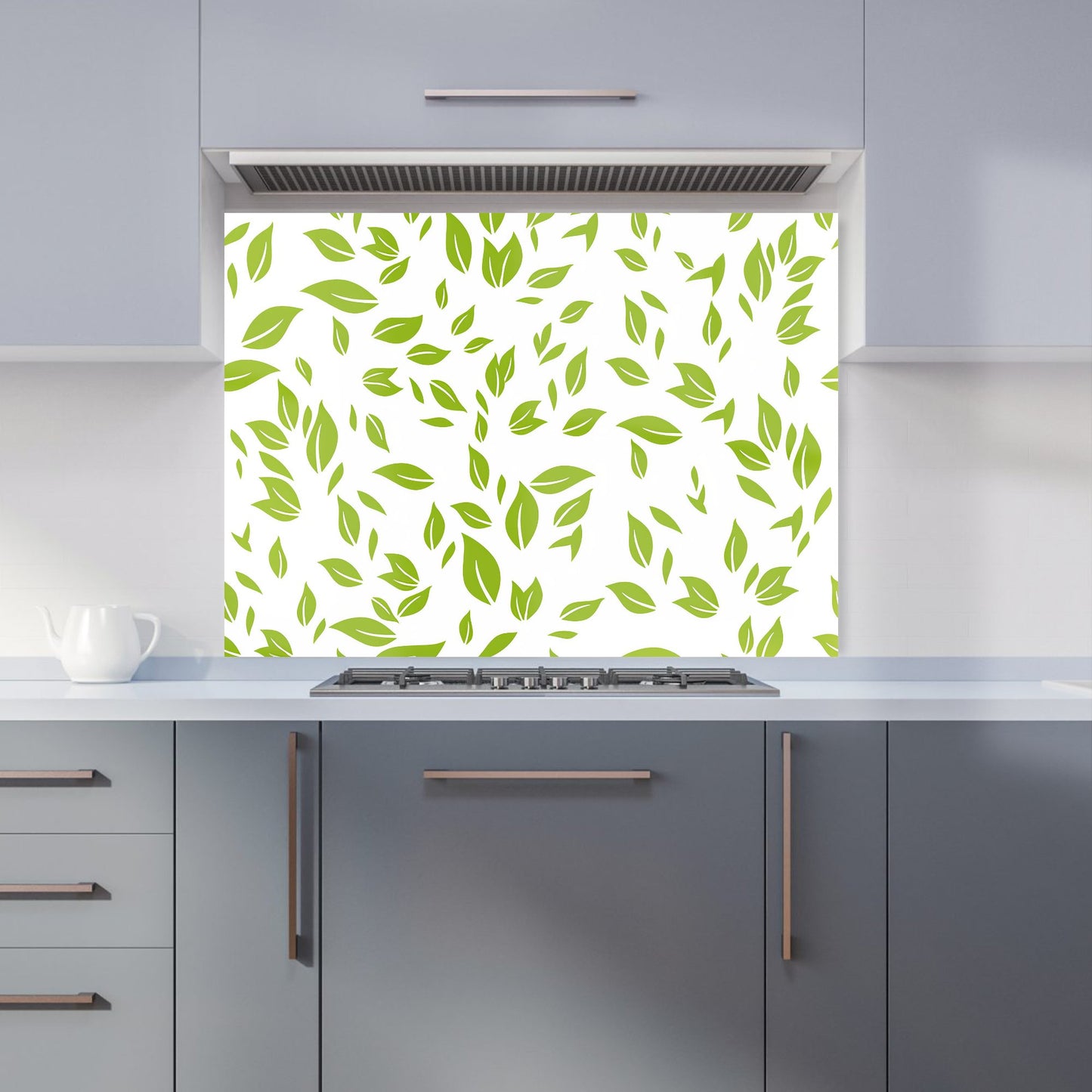 Green Leaves Kitchen Splashback