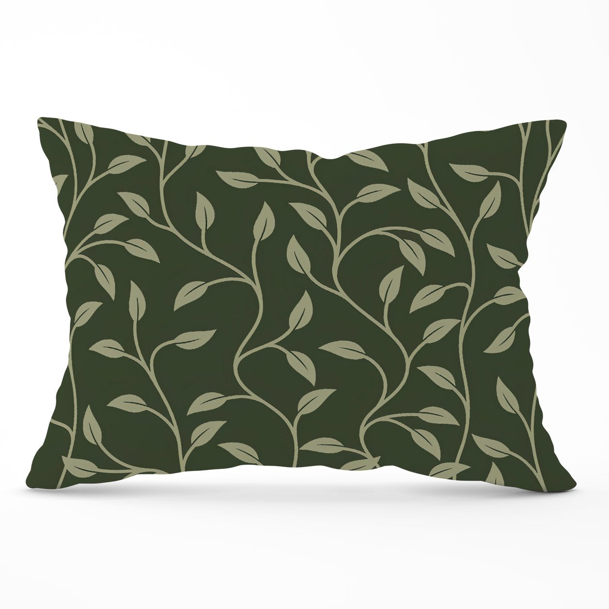 Green Shrub With Leaves Cushions