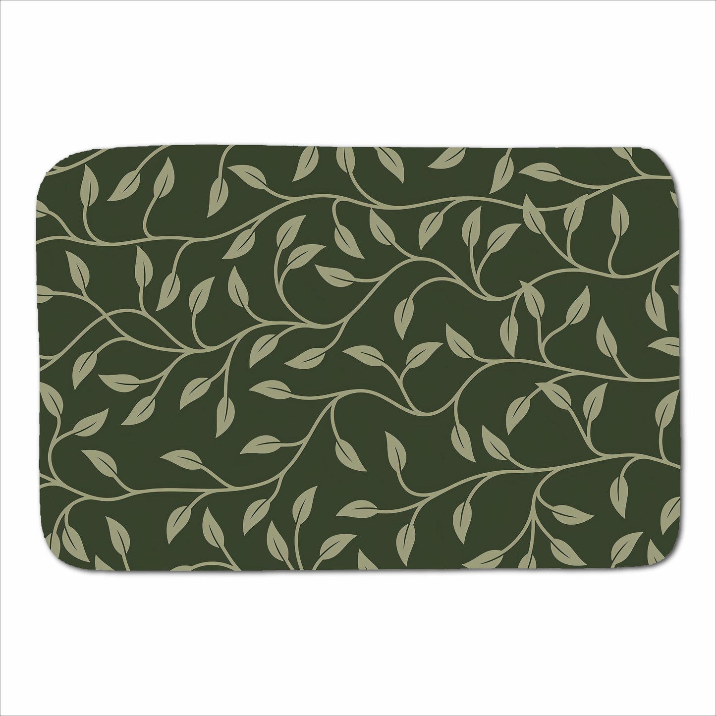 Green Shrub With Leaves Sherpa Blanket