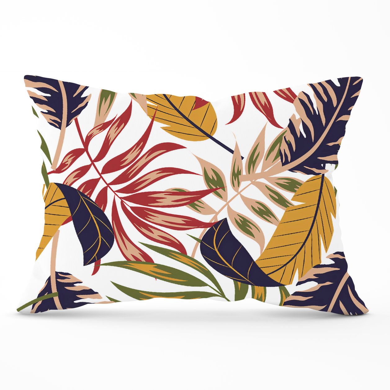 Hawaiian Style Jungle Leaves Cushions