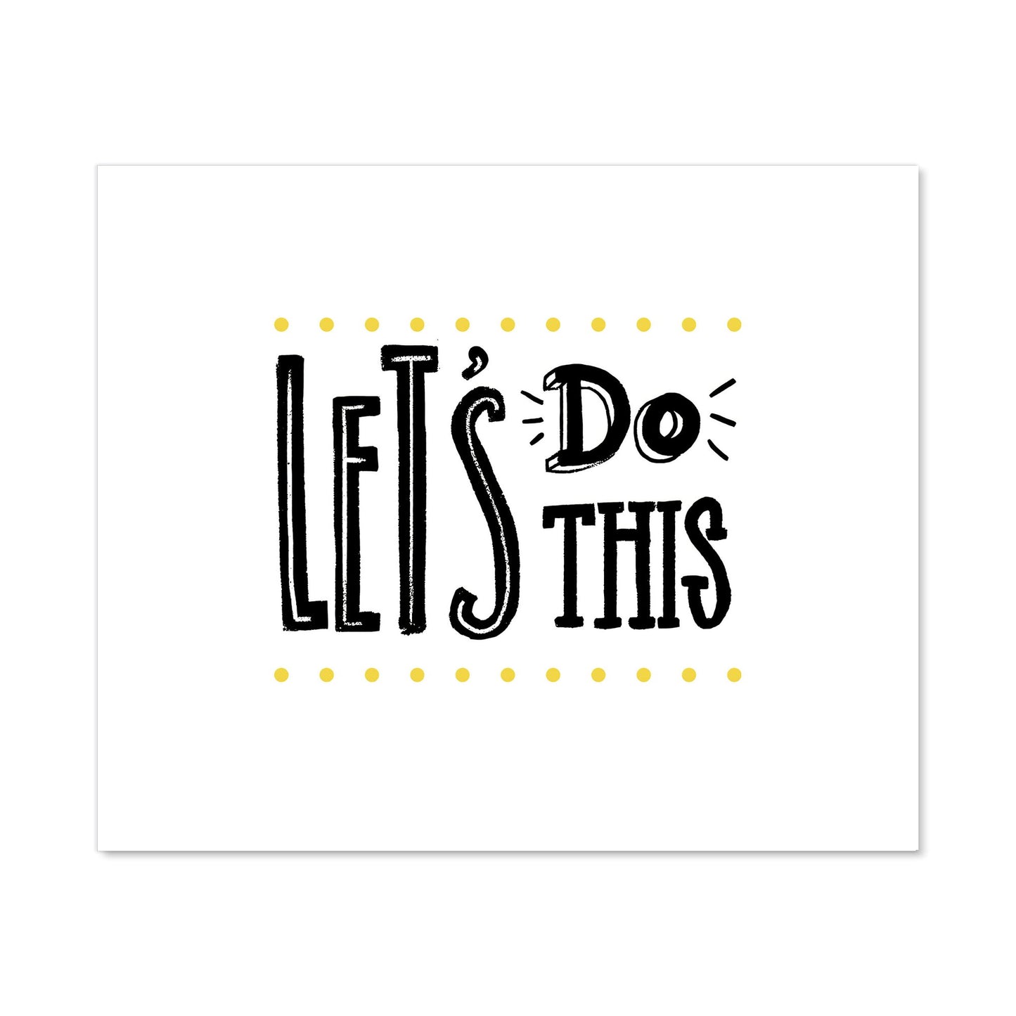 Let'S Do This Kitchen Splashback