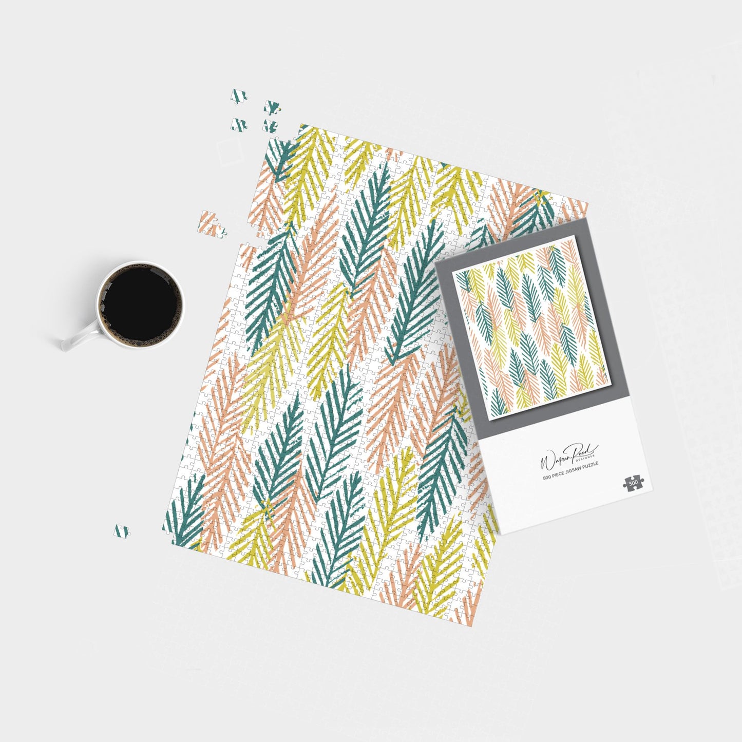 Scandinavian Style Foliage Jigsaw Puzzle