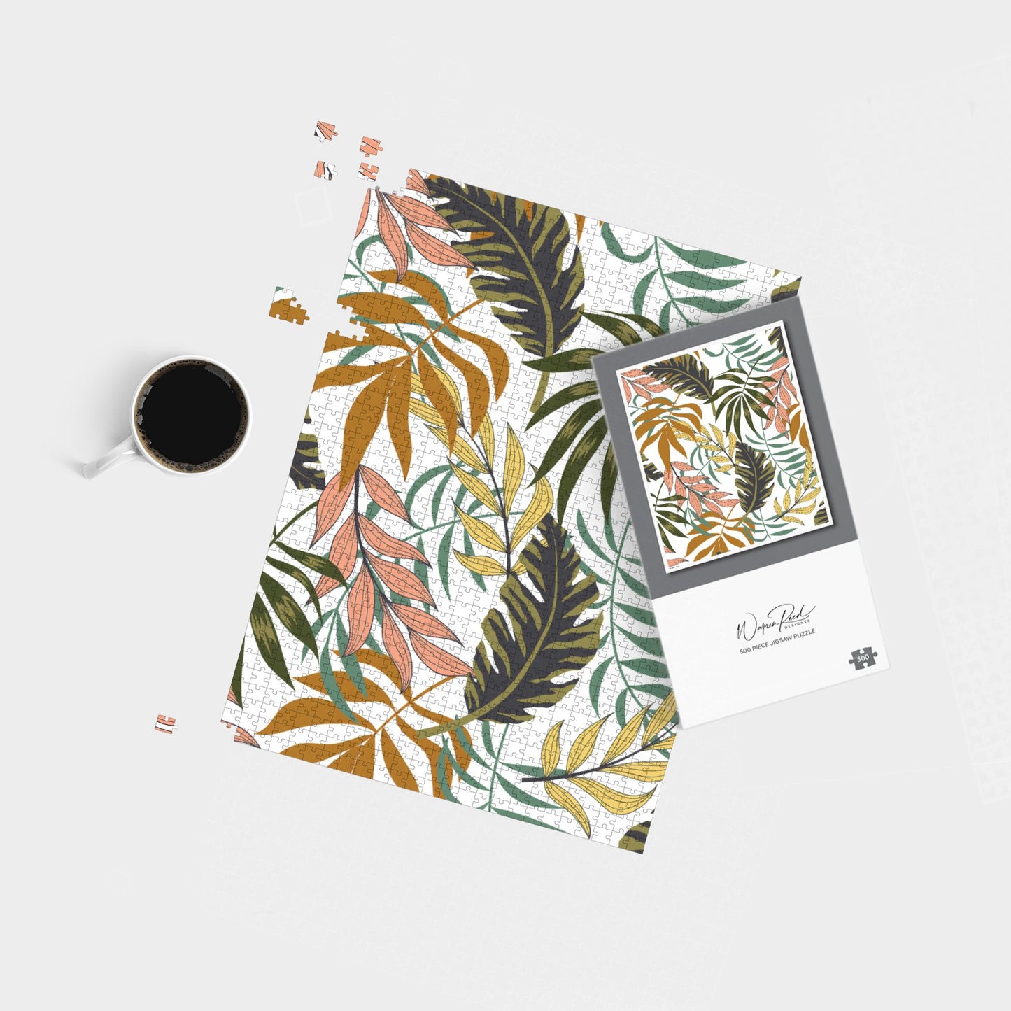 Tropical Leaves Jigsaw Puzzle