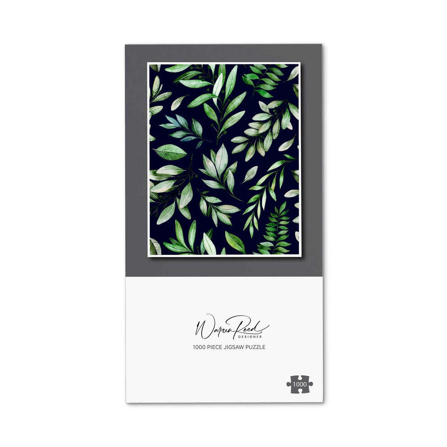 Watercolor Leaves Jigsaw Puzzle