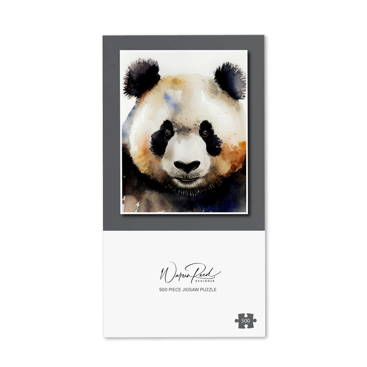 Panda Watercolour Jigsaw Puzzle