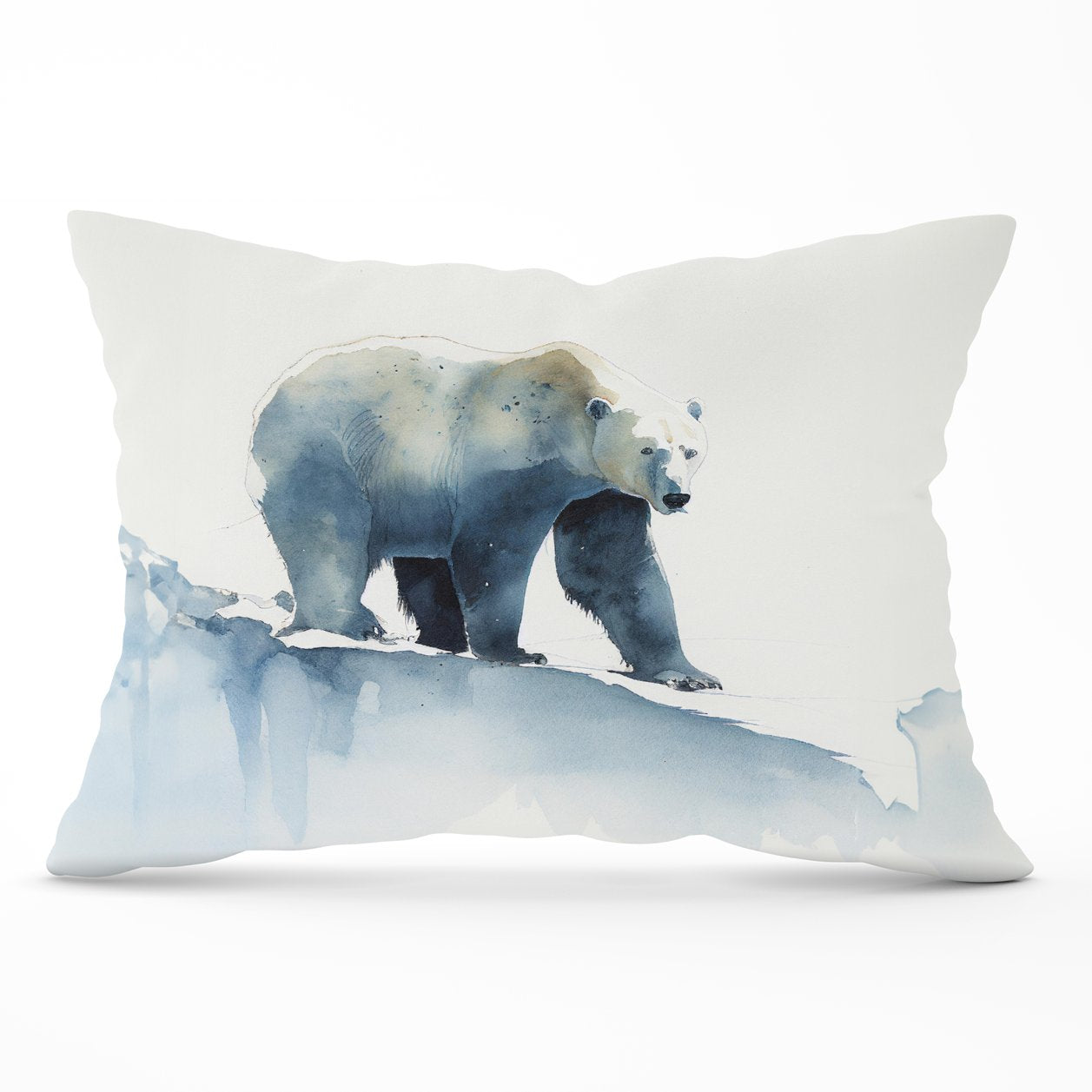 Polar Bear Watercolour Cushions