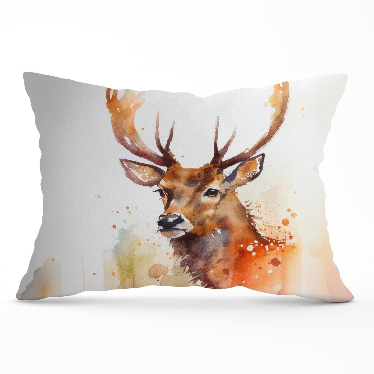 Majestic Stag Watercolour Cushions
