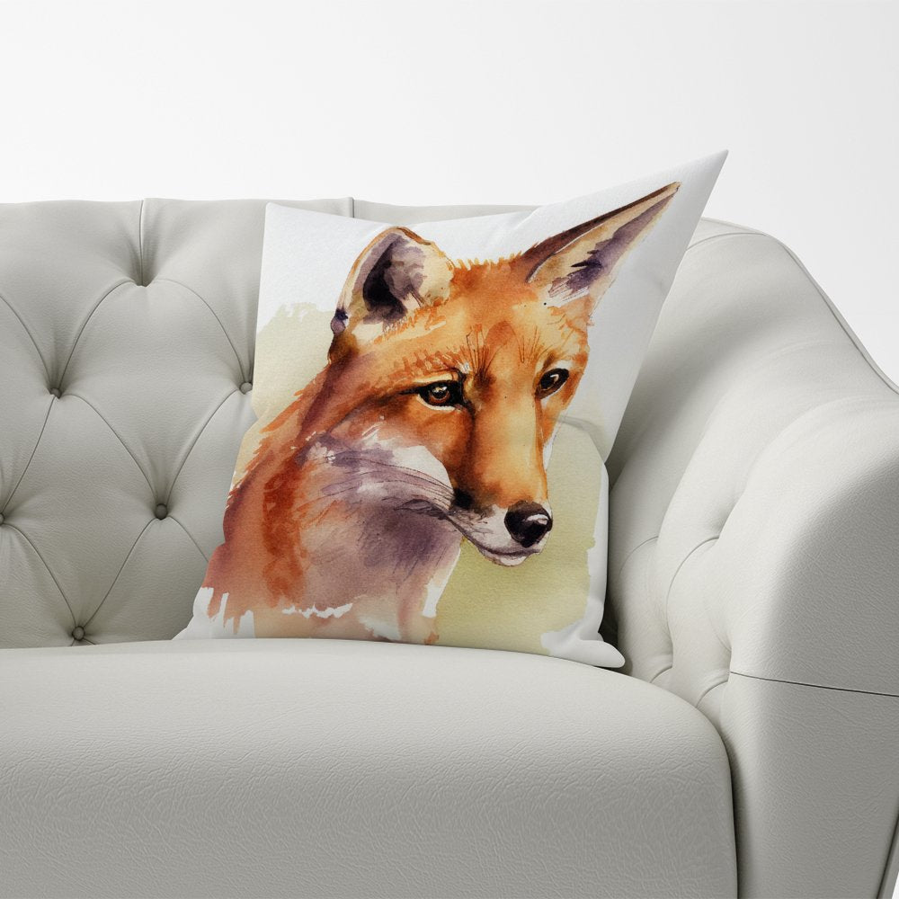 Fox Watercolour Cushions