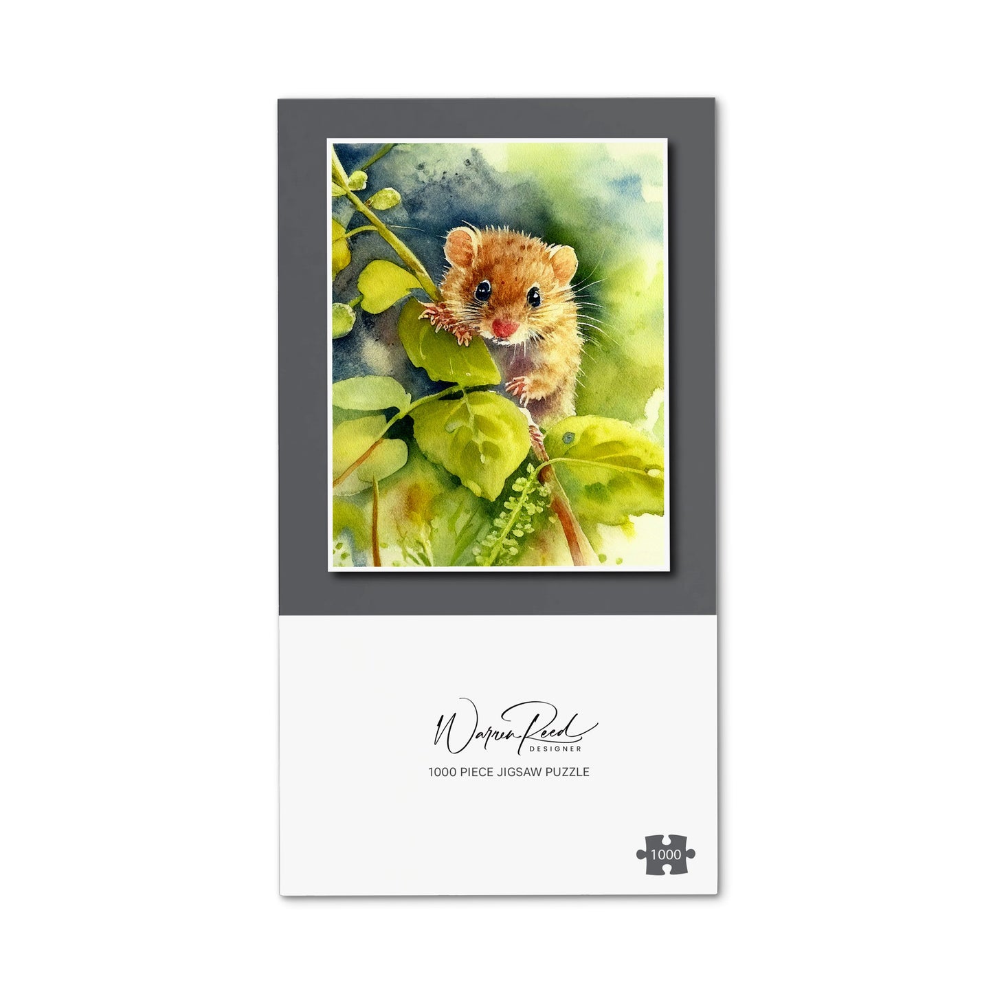 Dormouse Watercolour Jigsaw Puzzle