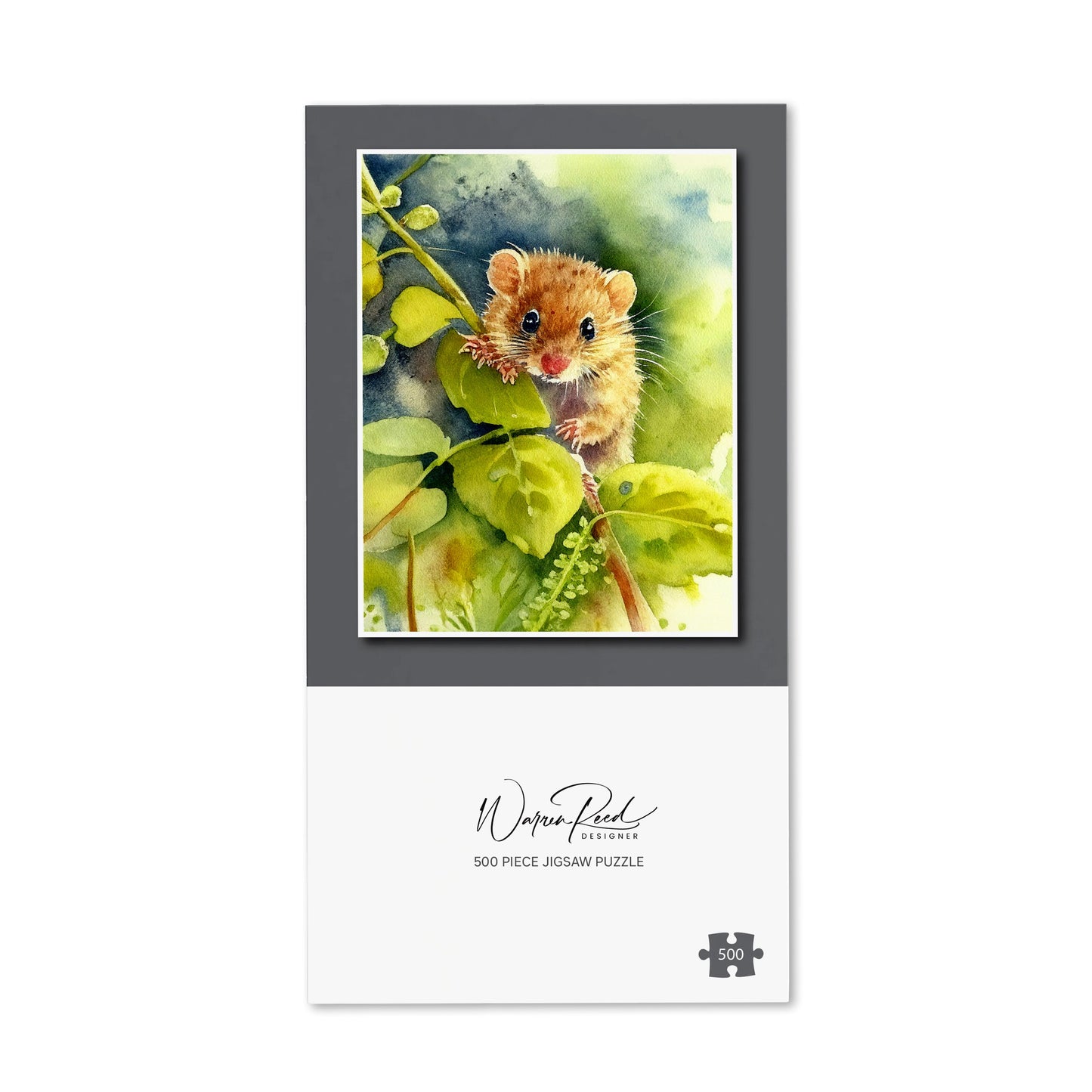 Dormouse Watercolour Jigsaw Puzzle