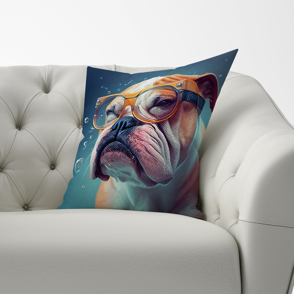 Bulldog Splashart Cushions