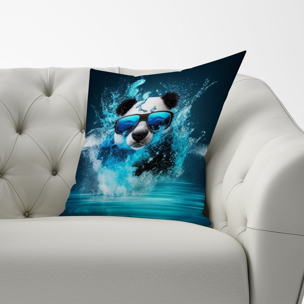 Panda Splashart Water Cushions