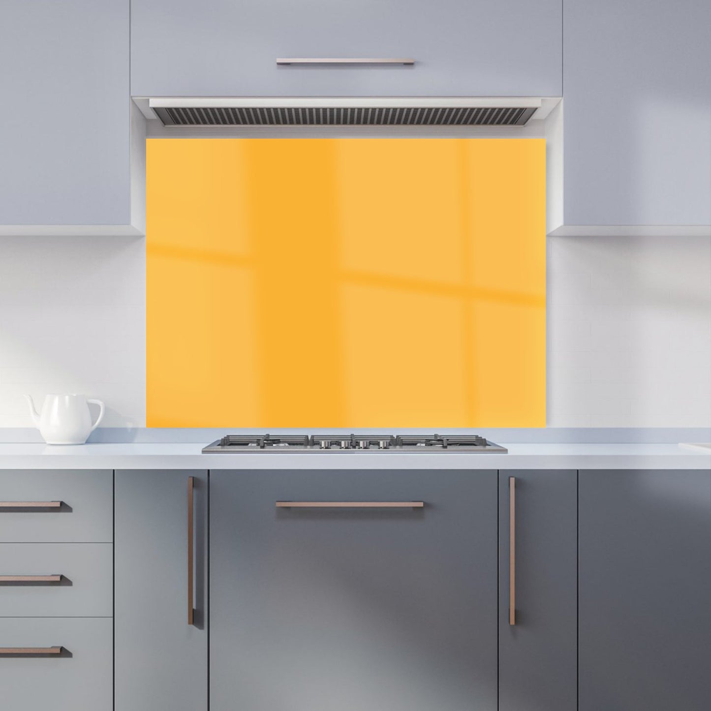 Cantaloupe Orange Kitchen Splashback