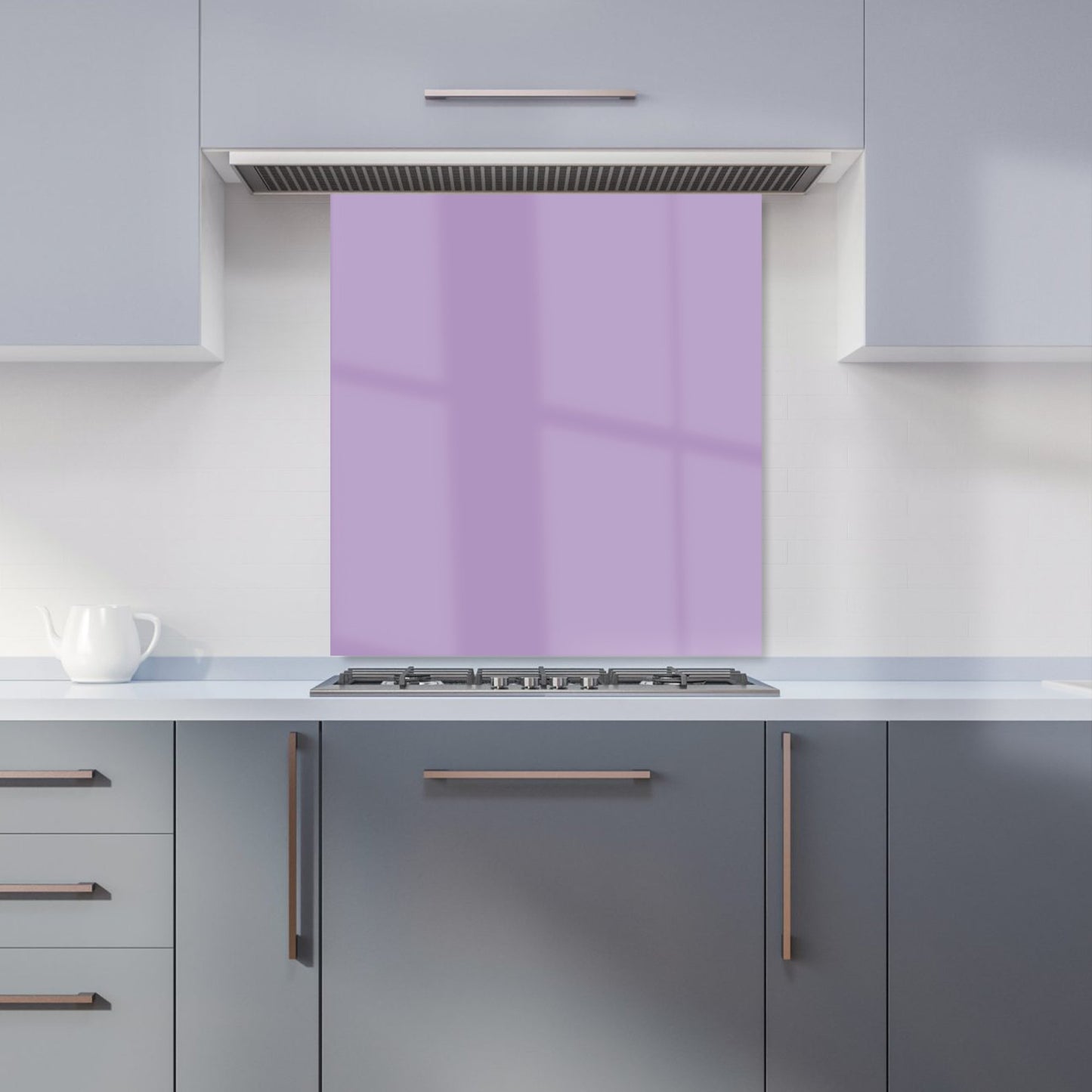 Dusty Lavender Kitchen Splashback