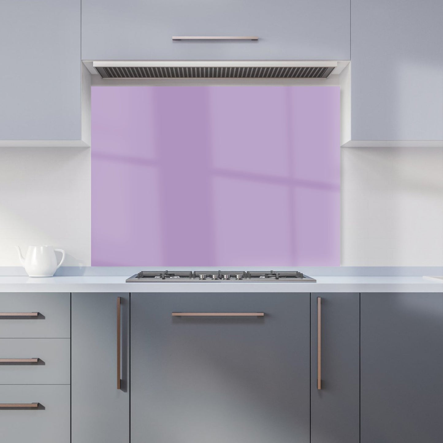 Dusty Lavender Kitchen Splashback