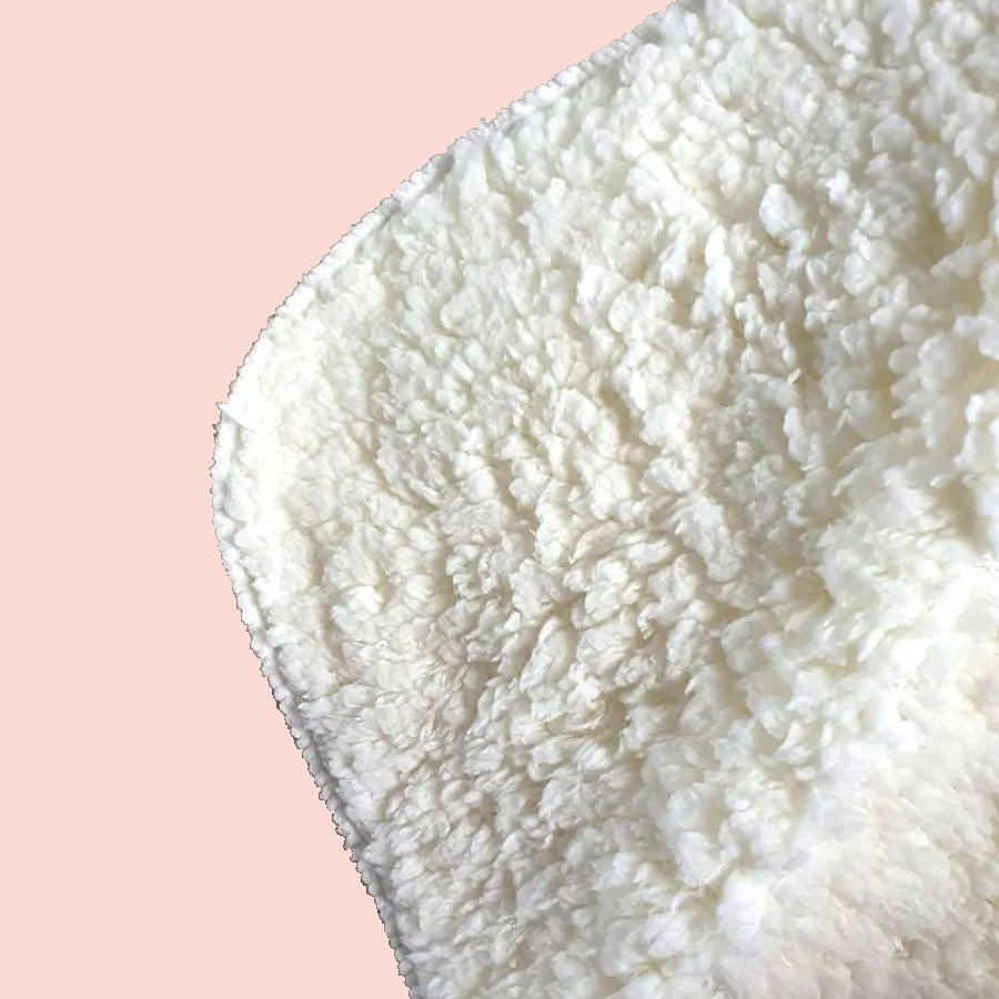 Dusty Pink Sherpa Blanket