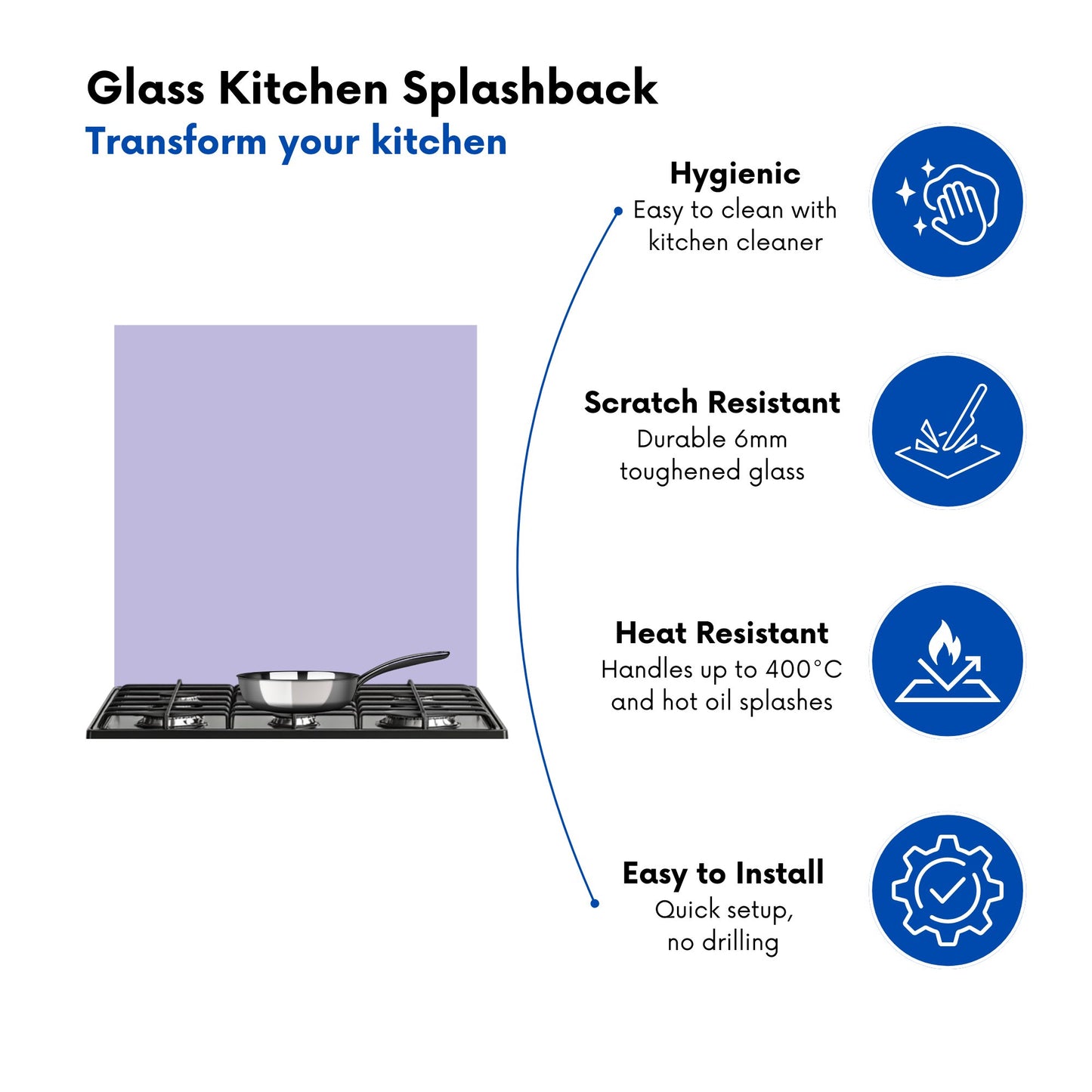 Heather Kitchen Splashback