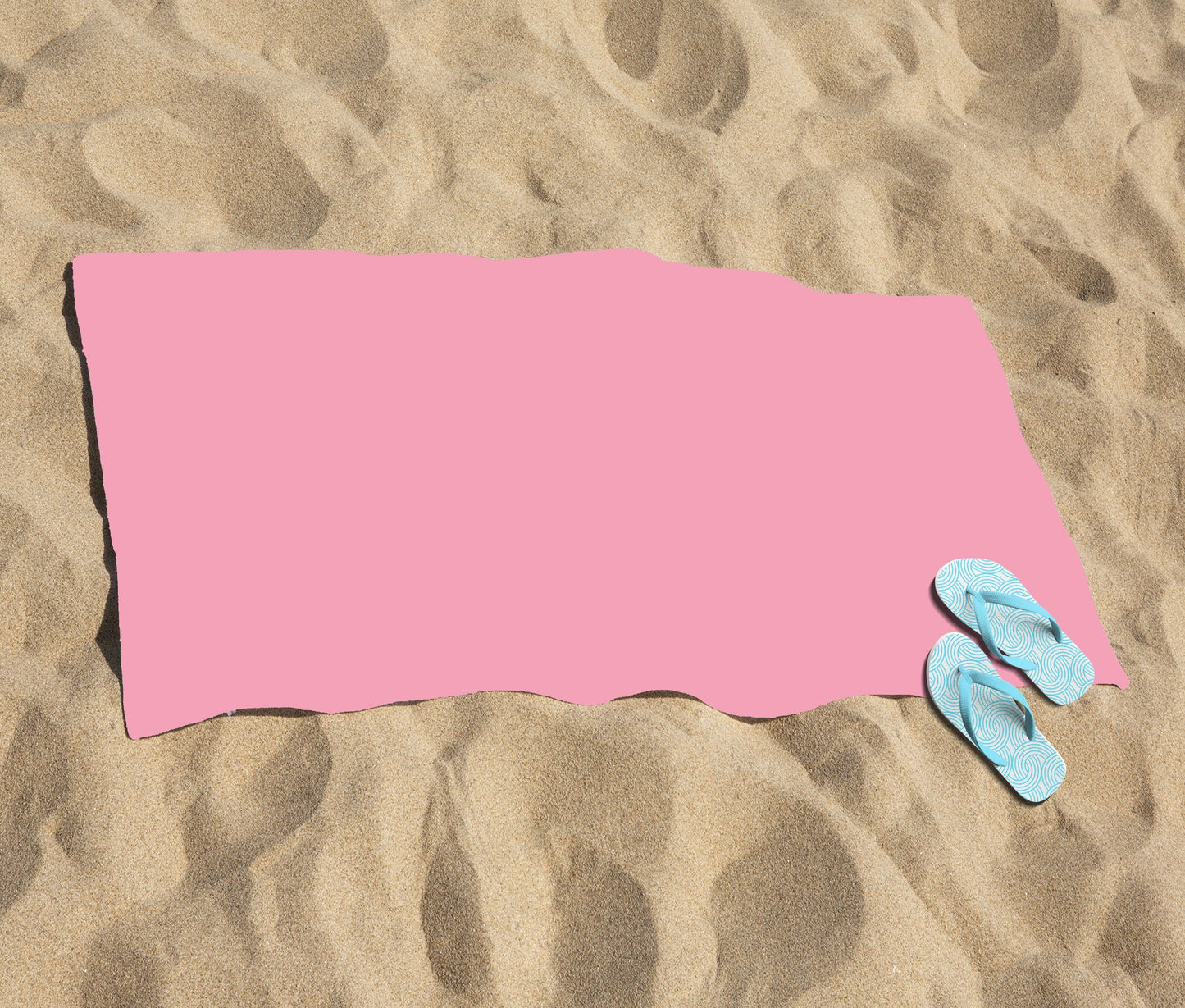 Baby Pink Beach Towel