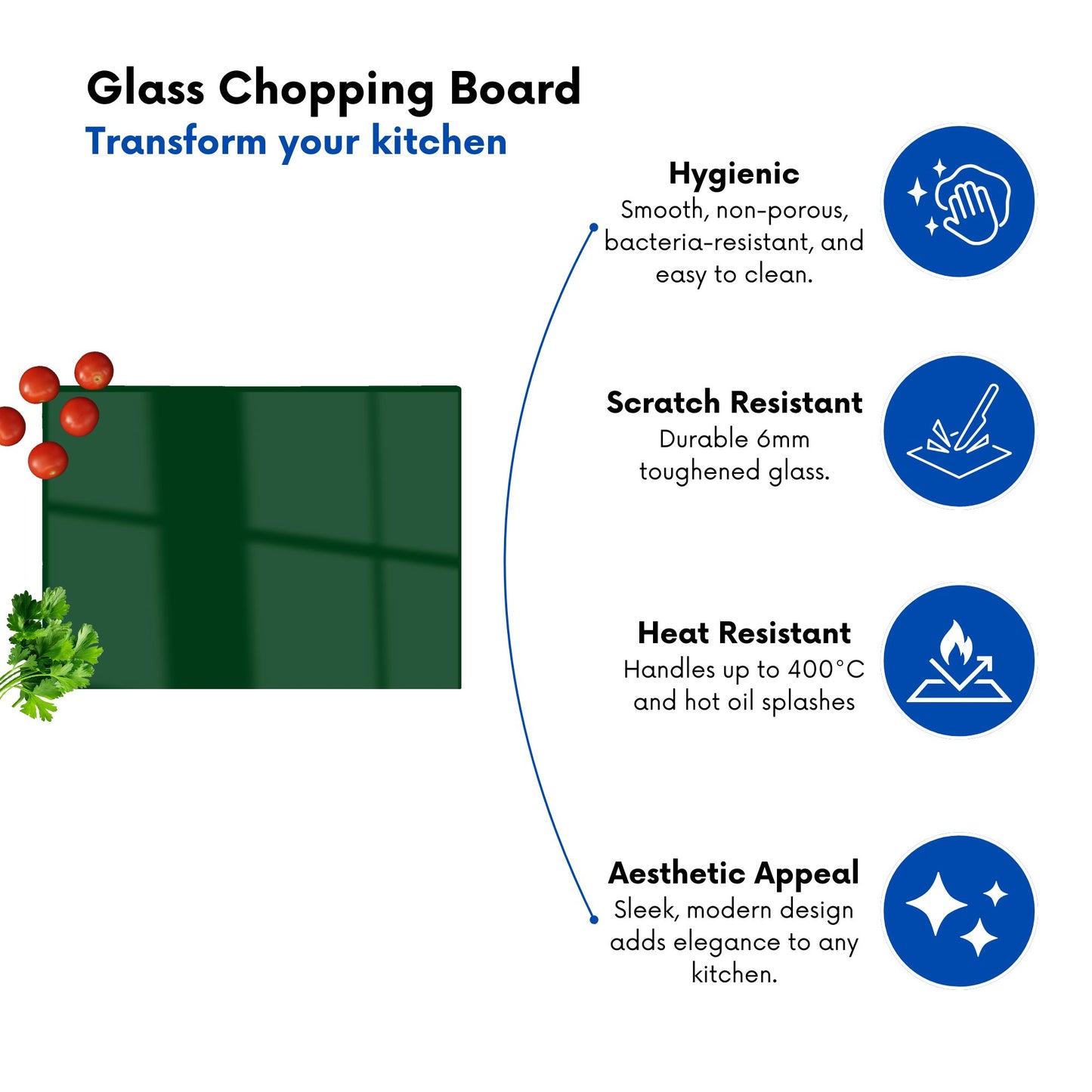 Jungle Green Chopping Board