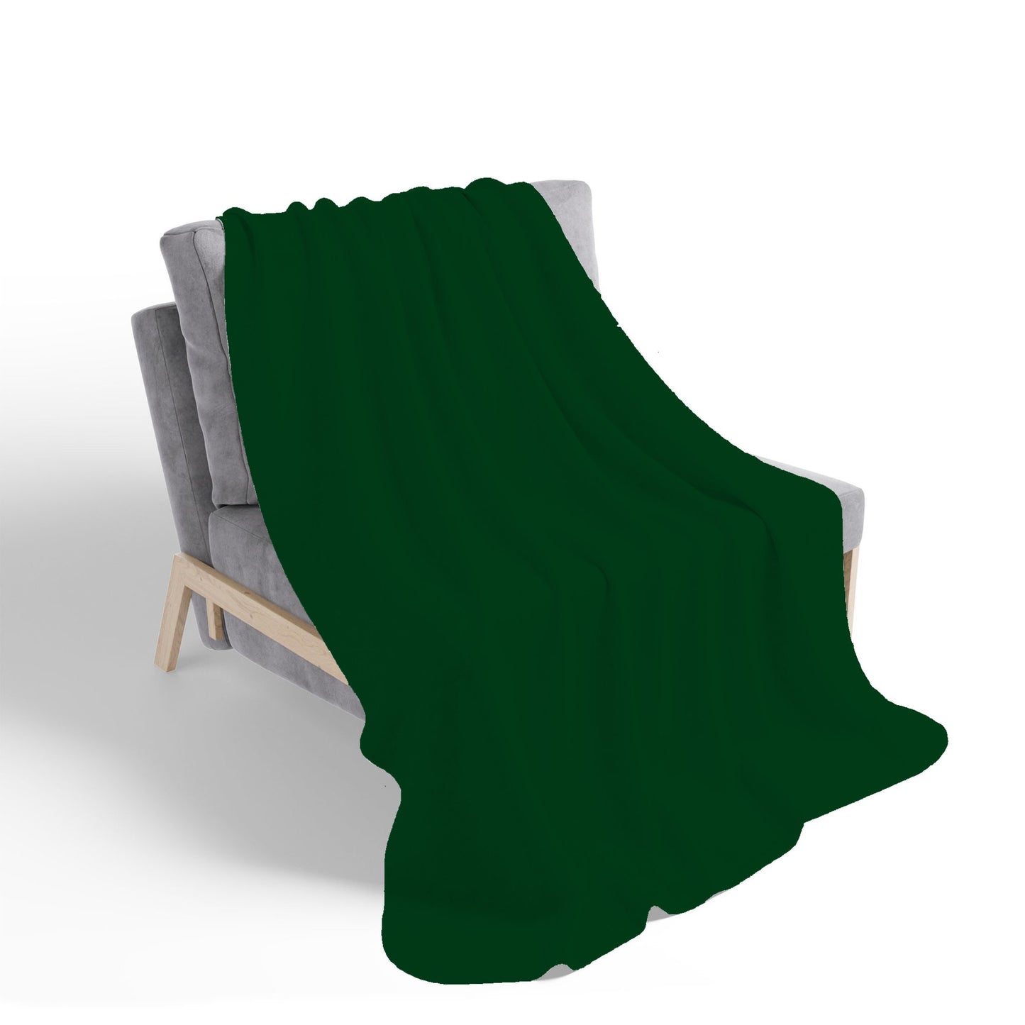 Jungle Green Sherpa Blanket