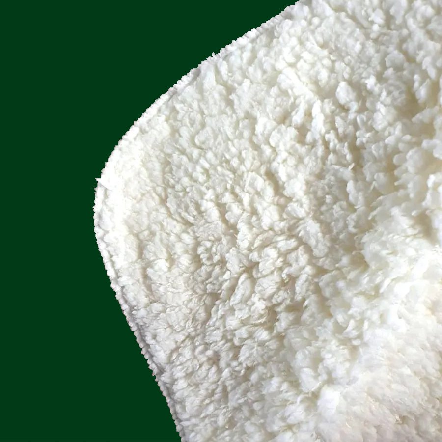 Jungle Green Sherpa Blanket